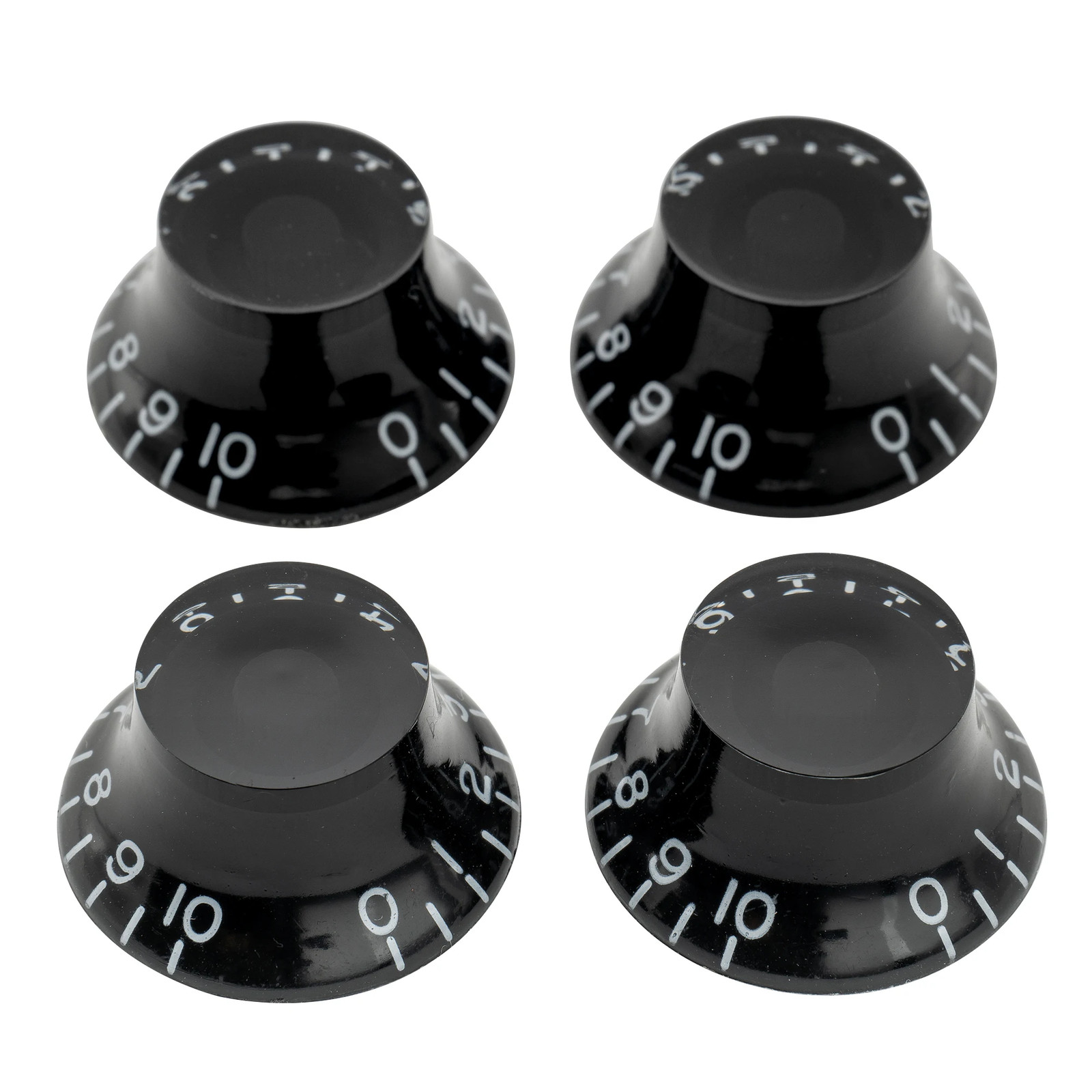 (Set of 4) 24-Spline Tone Volume Control Knobs for USA LP SG Electric Guitar