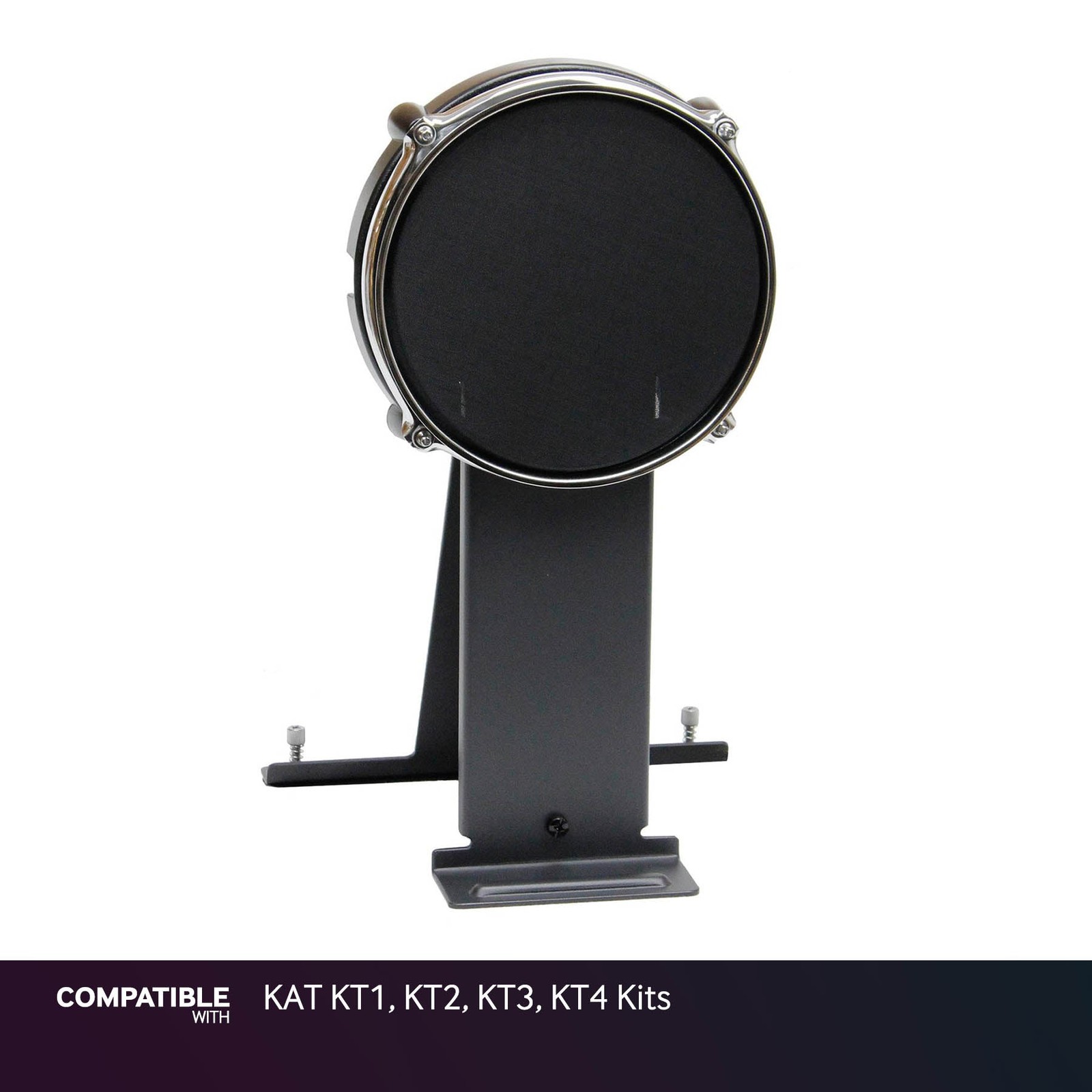 Alesis Black 8" Mesh Kick Pad compatible with KAT KT1, KT2, KT3, KT4