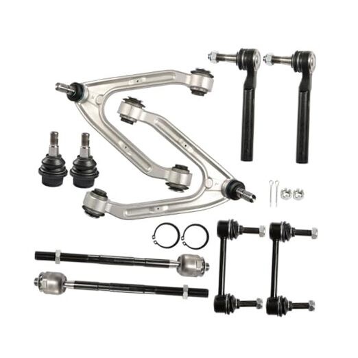 10Pcs Front Upper and Lower Control Arm Ball Replacement for Hummer H3 2006