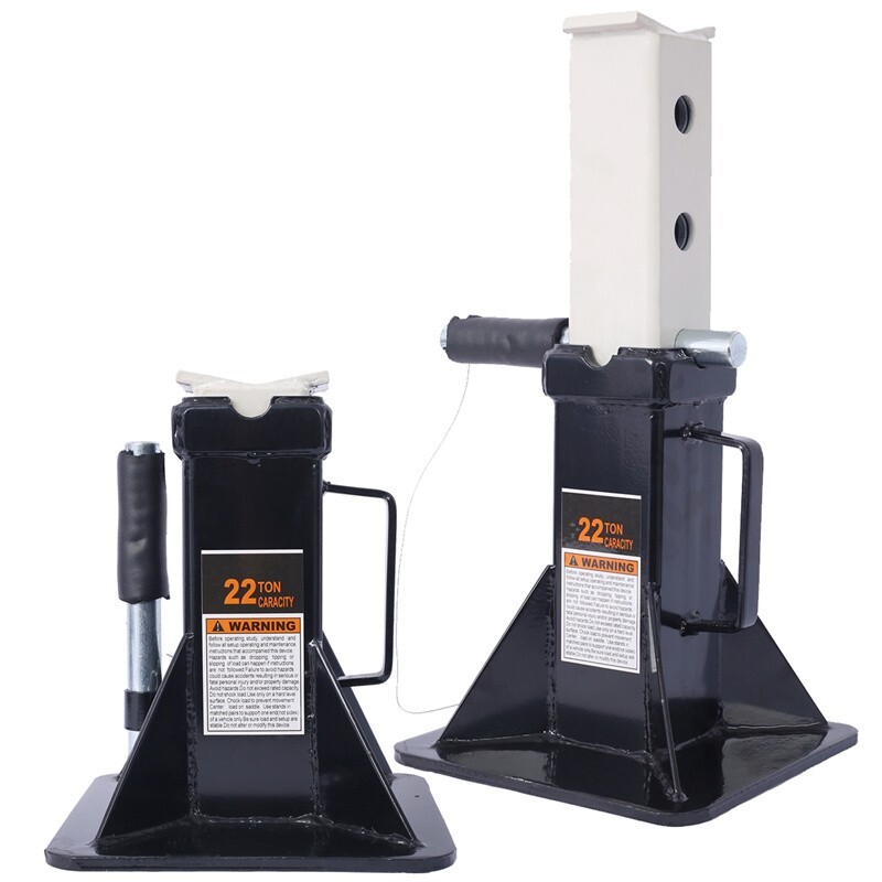 Heavy Duty Pin Type Professional Car Jack Stand w/ Lock 22 Ton Capacity 1 Pair