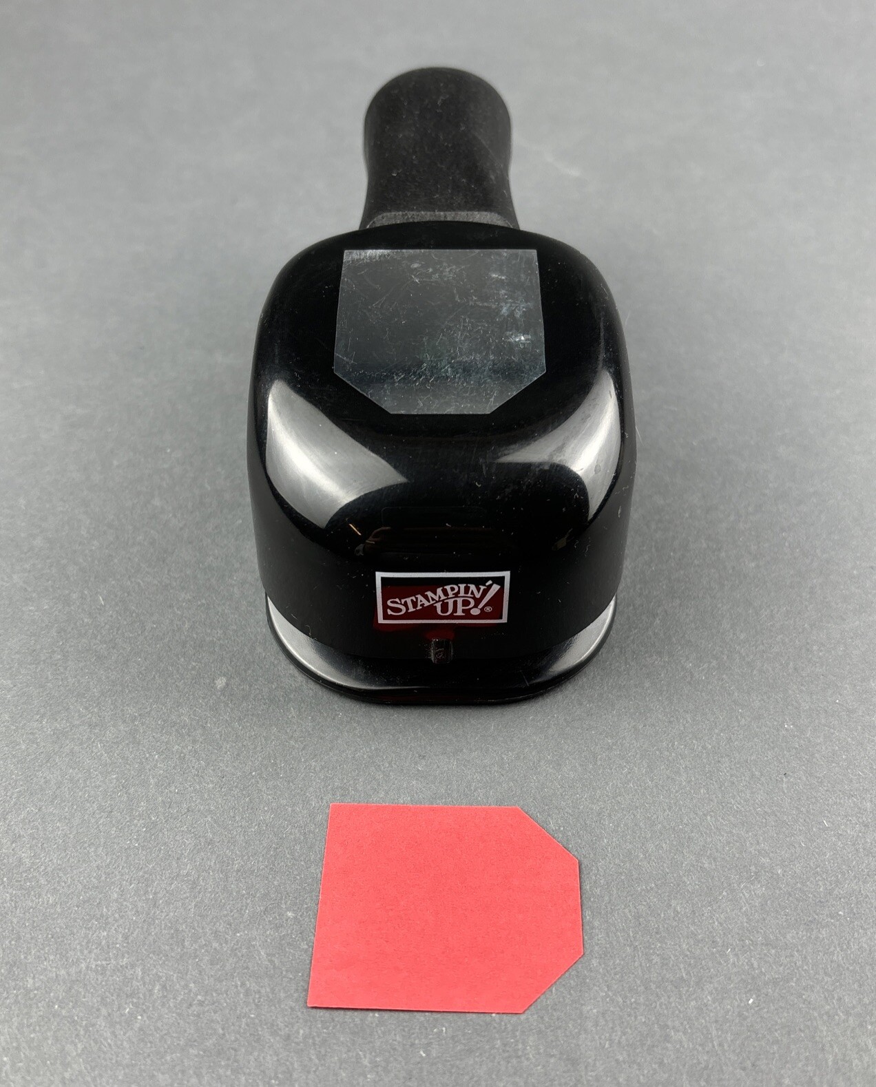 Stampin' Up! LARGE TAG Punch Paper Shaper  Whale Tail Scrapbooking Tool Gift