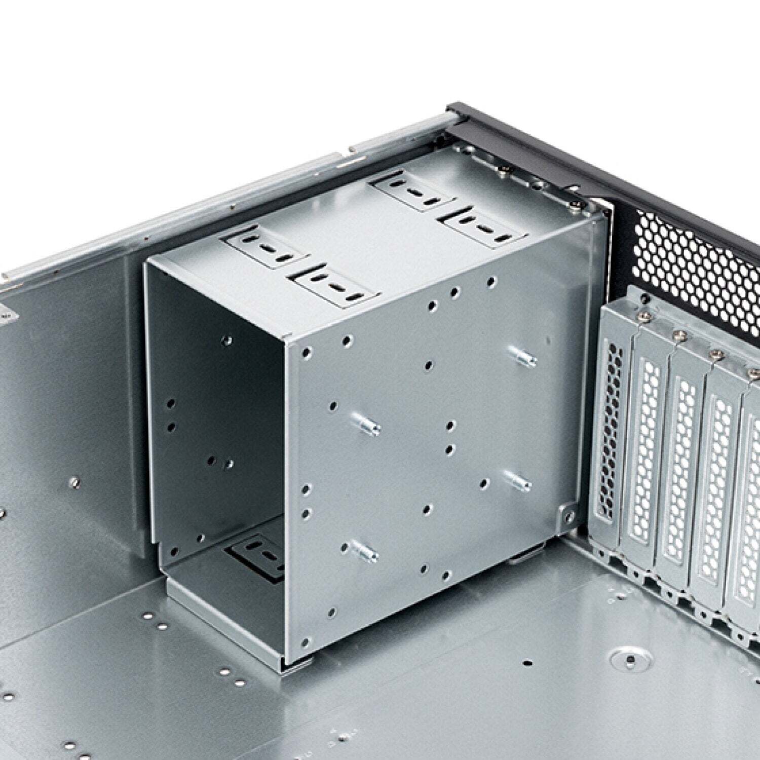 SilverStone RM47-502-I 4U Interchangeable Rackmount Chassis Front Accessible
