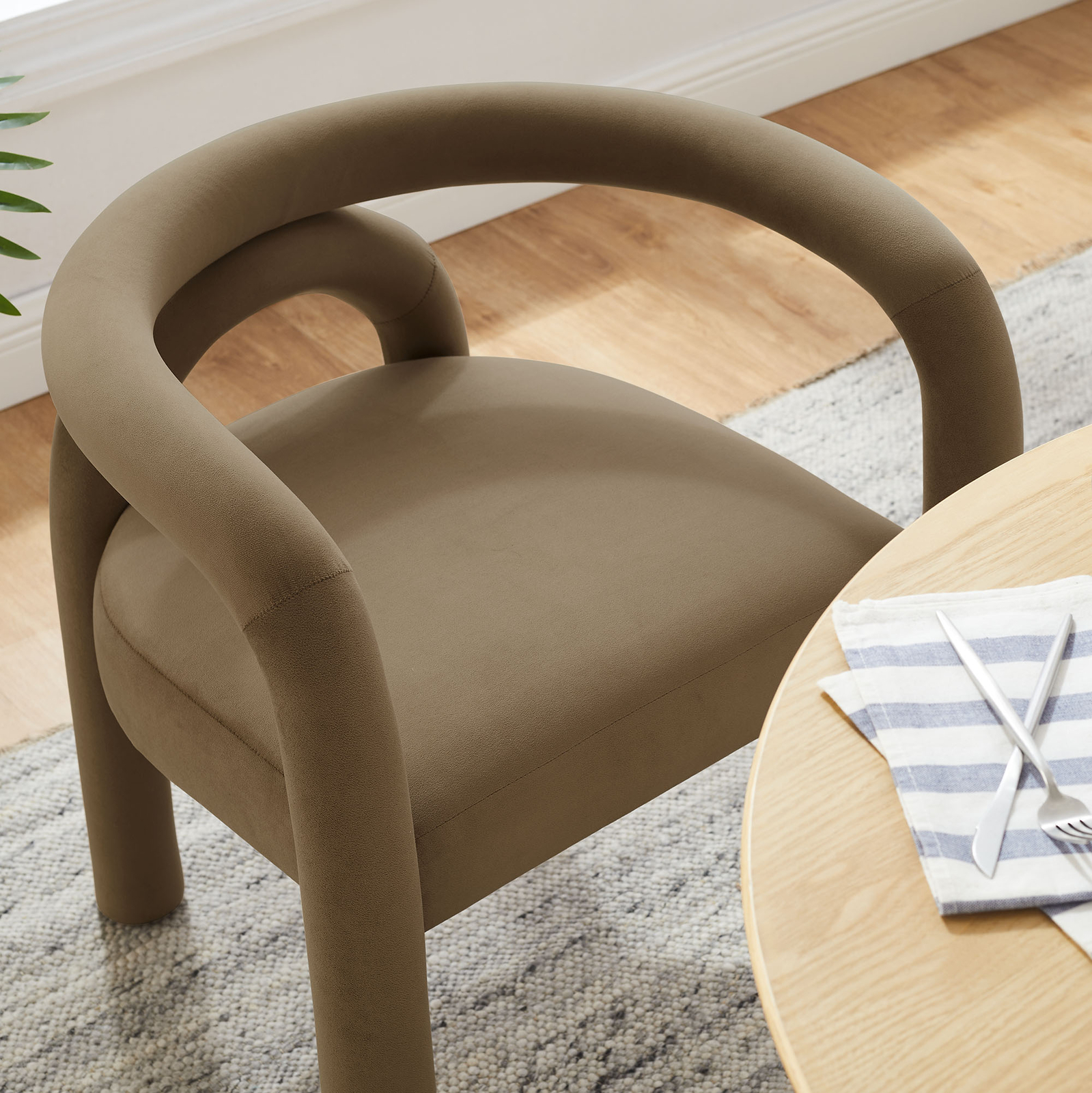 Astrid Dining Chair in Camel