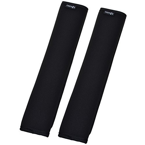 Neoprene Comfort Shoulder Strap Pads for Laptop Bag, Messenger Bag, 2 Pcs