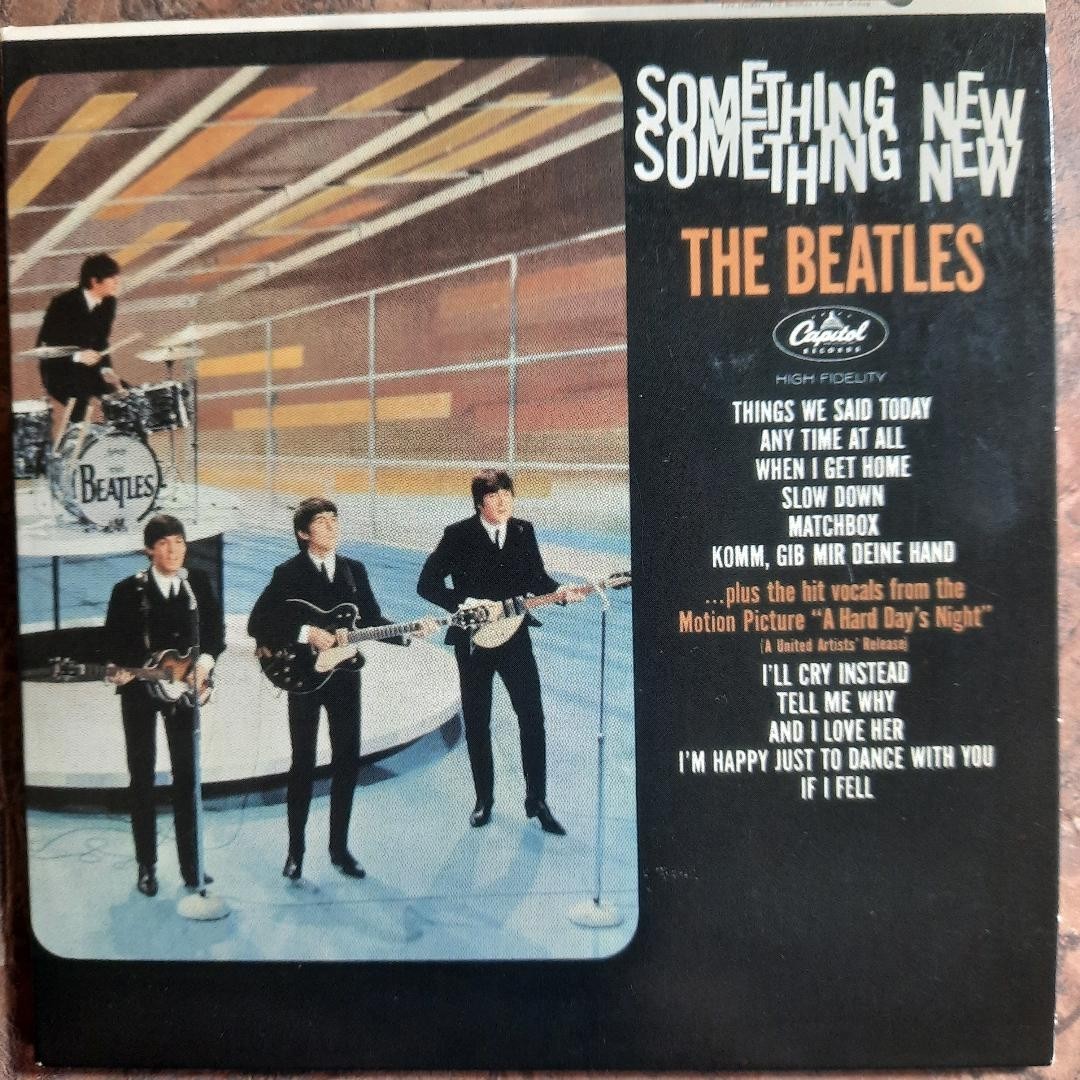 THE BEATLES CD "SOMETHING NEW" REMASTER  2014. STEREO & MONO - NEAR-MINT