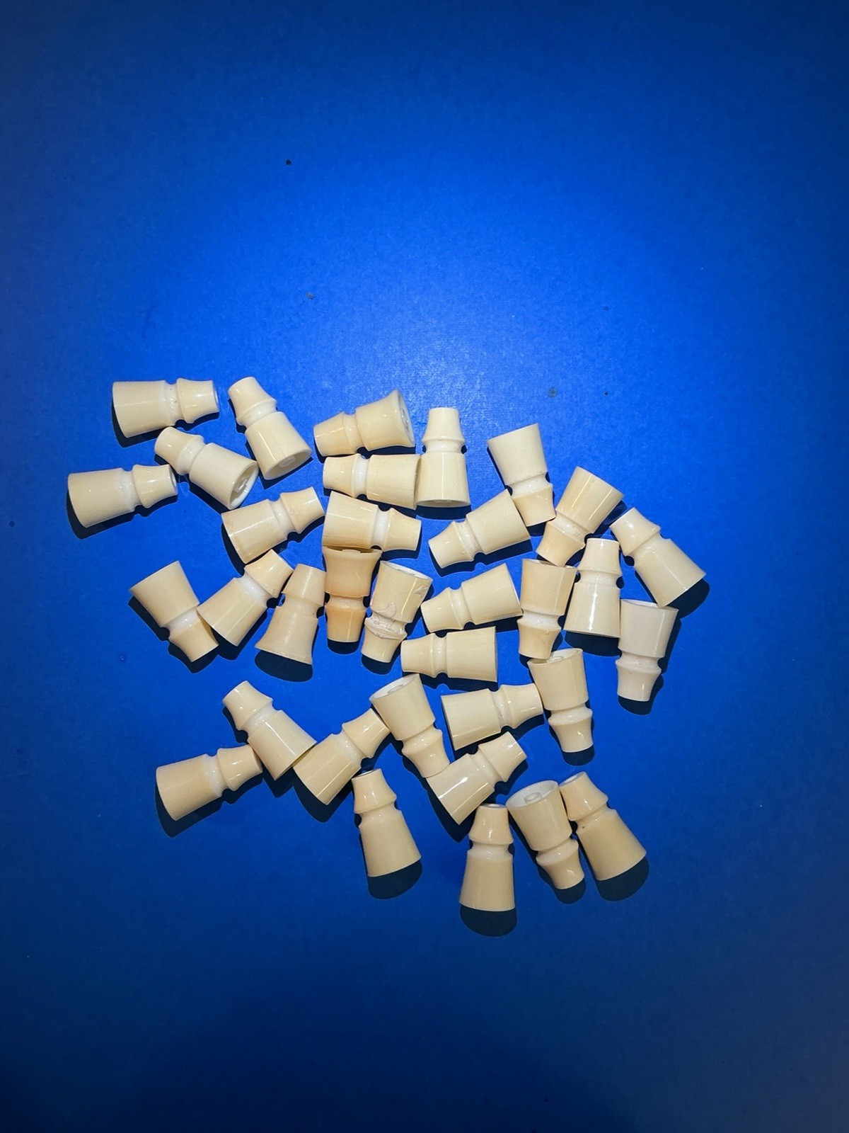 Pack Of 11 White Pinball Posts