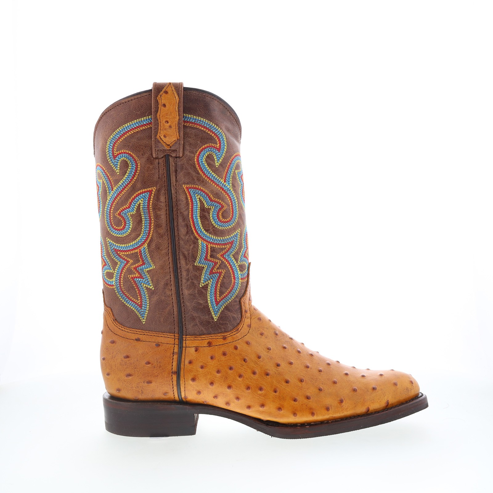 Dingo Ranger DI-131 Mens Brown Leather Pull On Cowboy Western Boots