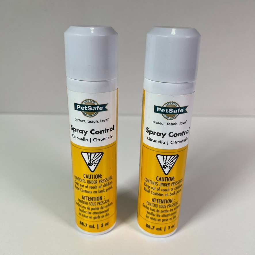 PetSafe Spray Control Citronella 3 oz. Can for Bark Control Collars Lot of (2x)