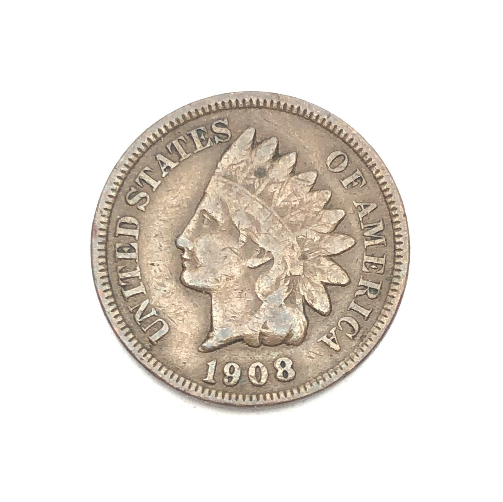 1908  INDIAN HEAD CENT       -      Combined shipping available