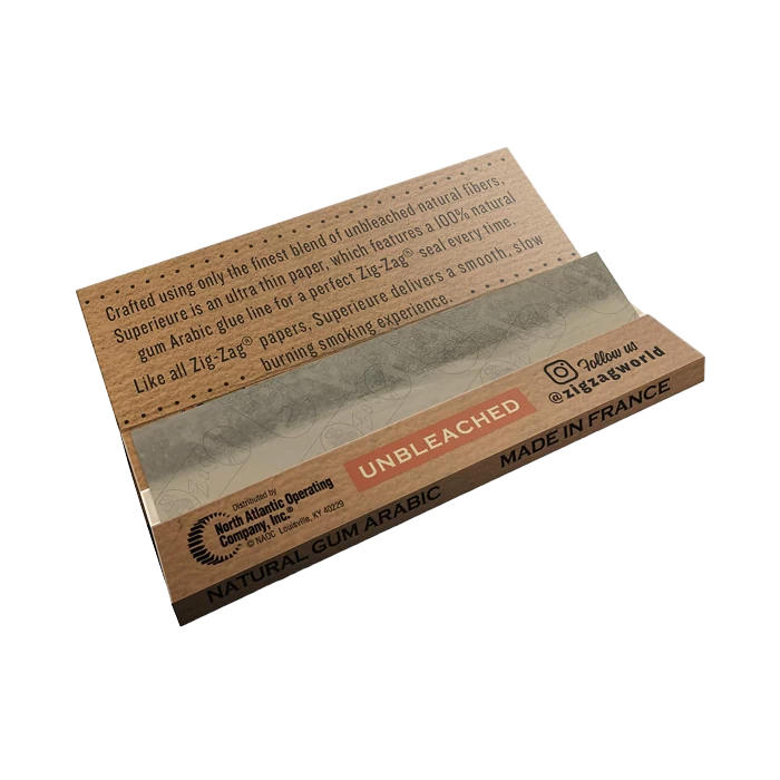 Zig Zag Supericure Unbleached King Slim