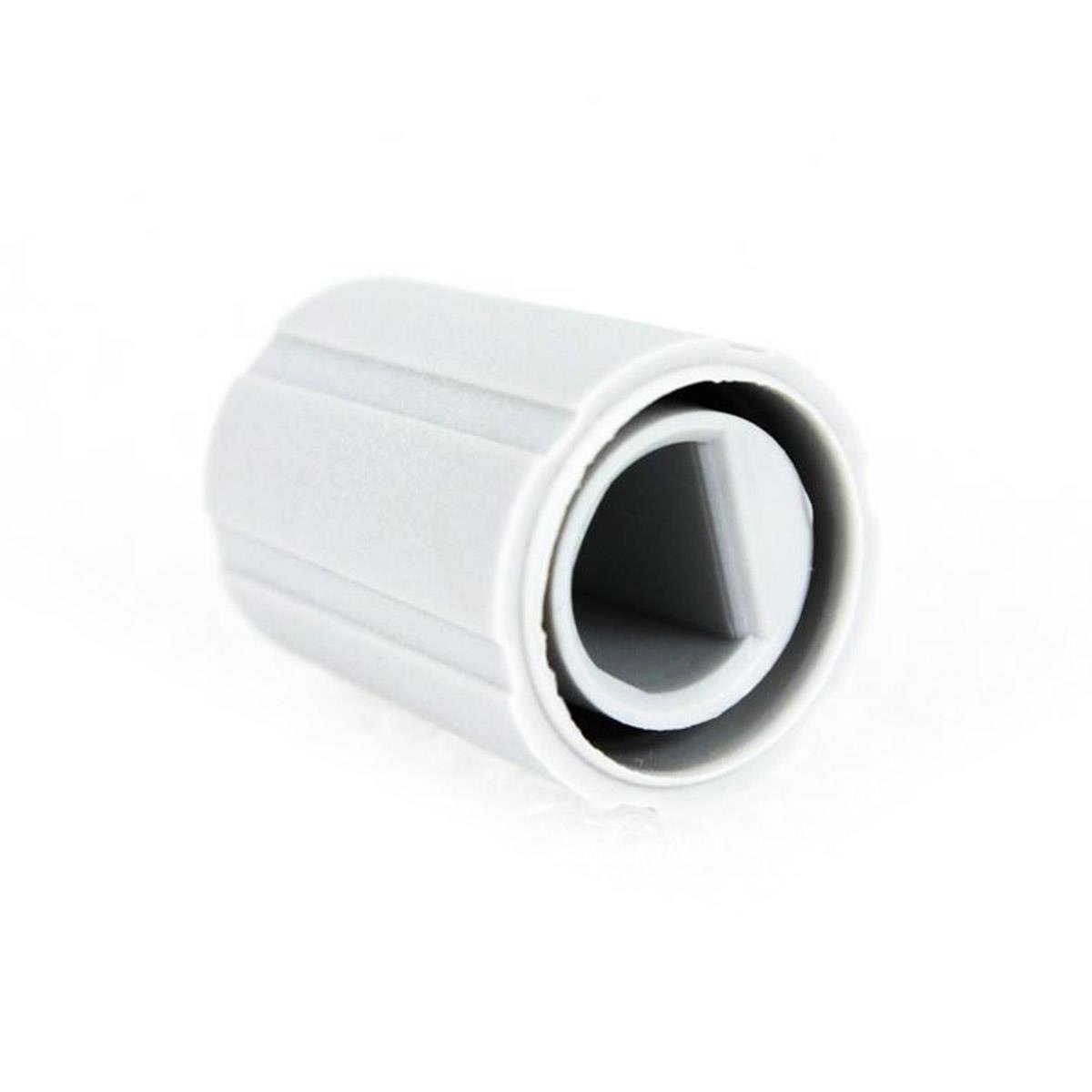 PixelGear 9mm Gray Matte Push-On Knob with D-Shaft