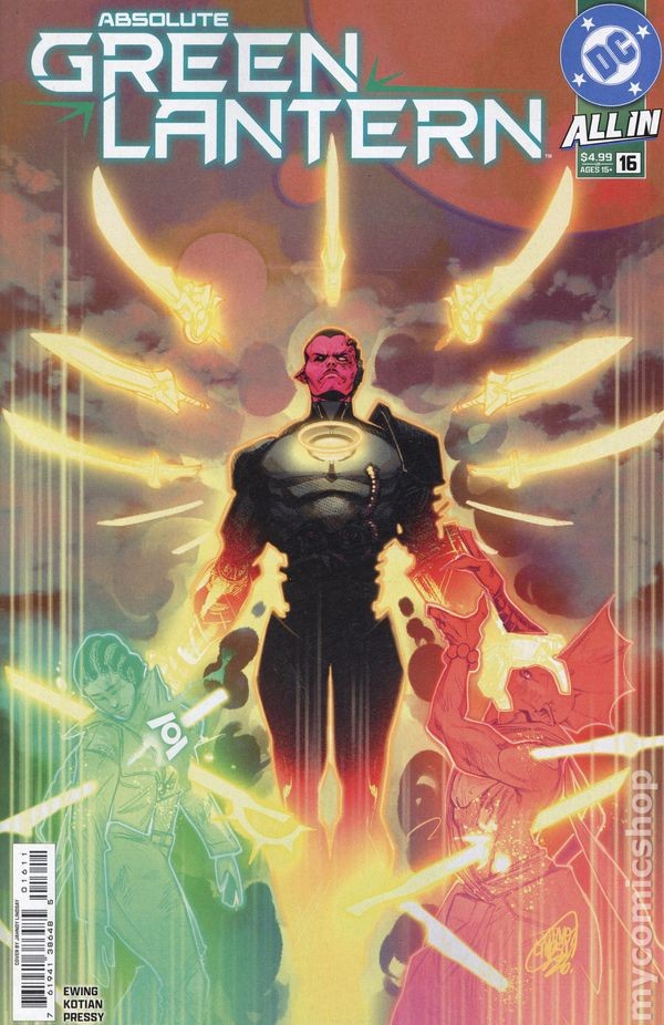 Absolute Green Lantern #16A 2026 Stock Image