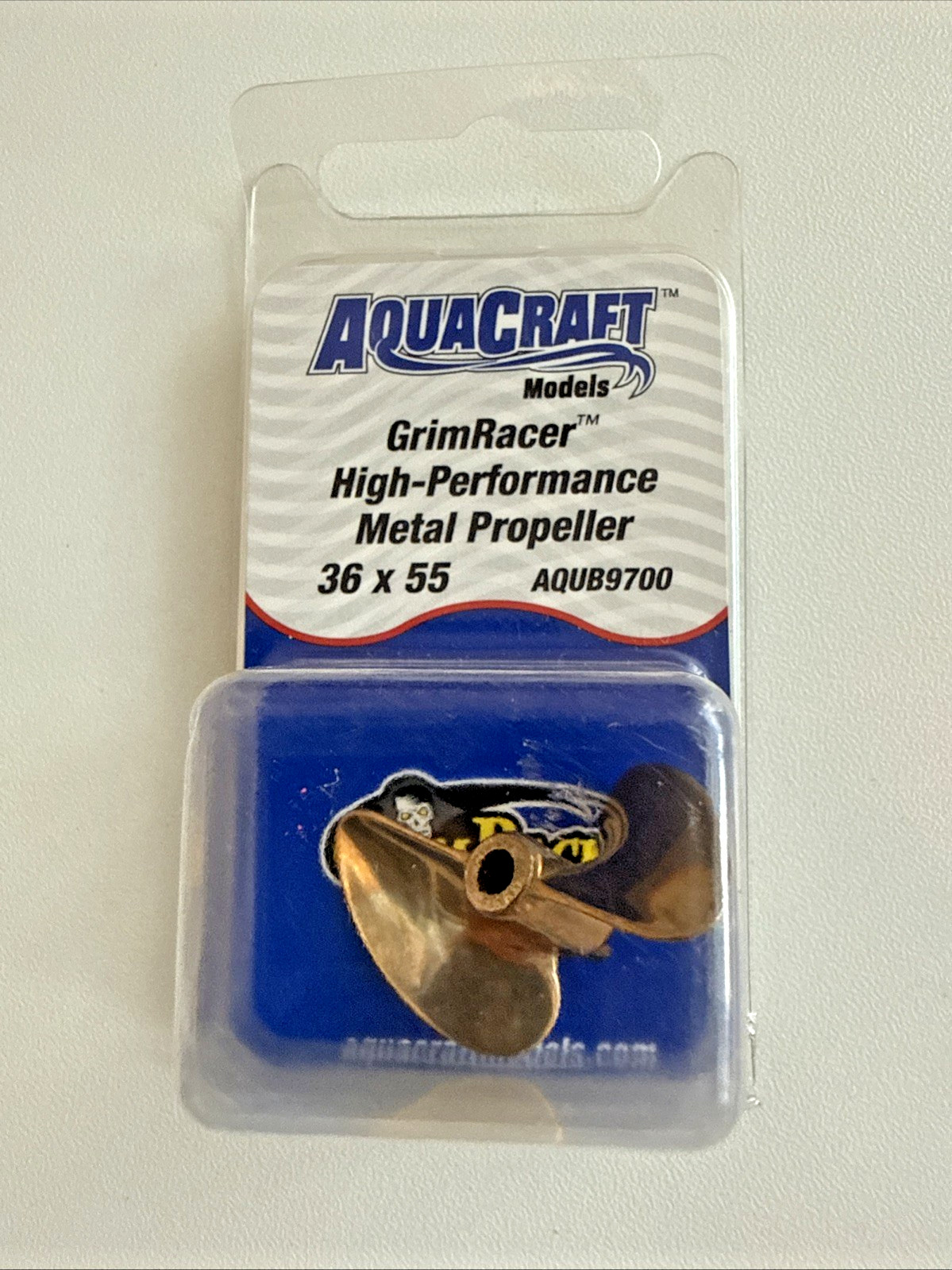 AQUACRAFT GRIMRACER METAL PROPELLLER AQUB9700 (36 x 55) NEW OLD STOCK