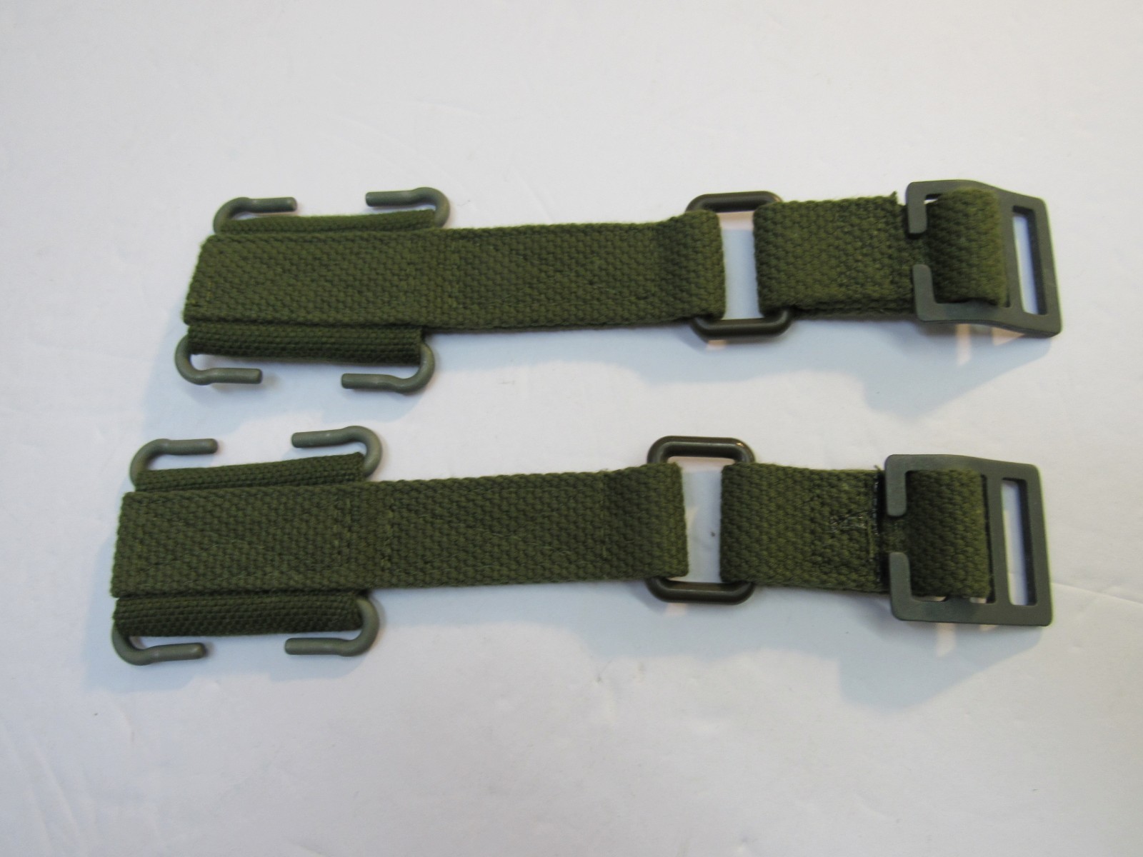 2 Danish Web Belt Gear Extender Like British Pattern 1944 Brace Attachment NOS