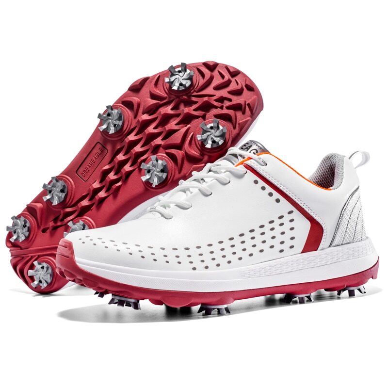 Male Golf Shoes Outdoor Comfortable Waterproof Non-slip Walking Shoes Sneakers