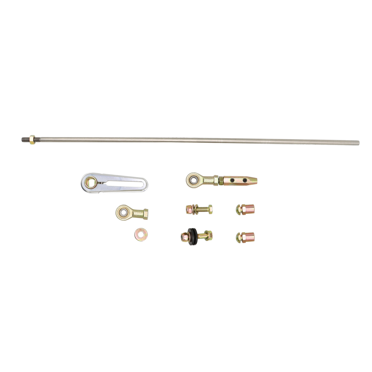 Universal Adjustable Column Shift Linkage Kit For GM Transmissions 350 400 700R4