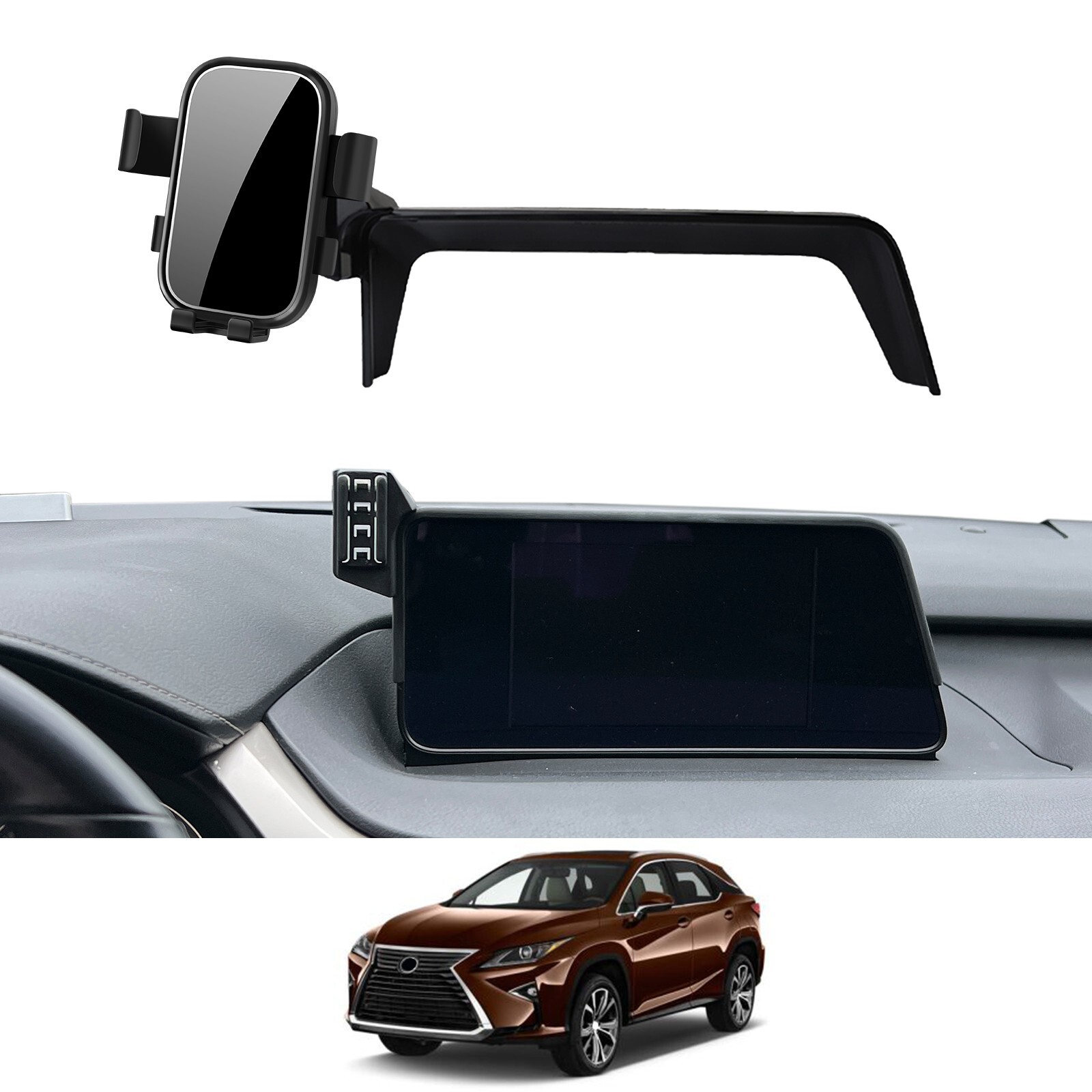 for Lexus RX 2016 2017 Car Phone Holder Accessories GPS Gravity Bracket