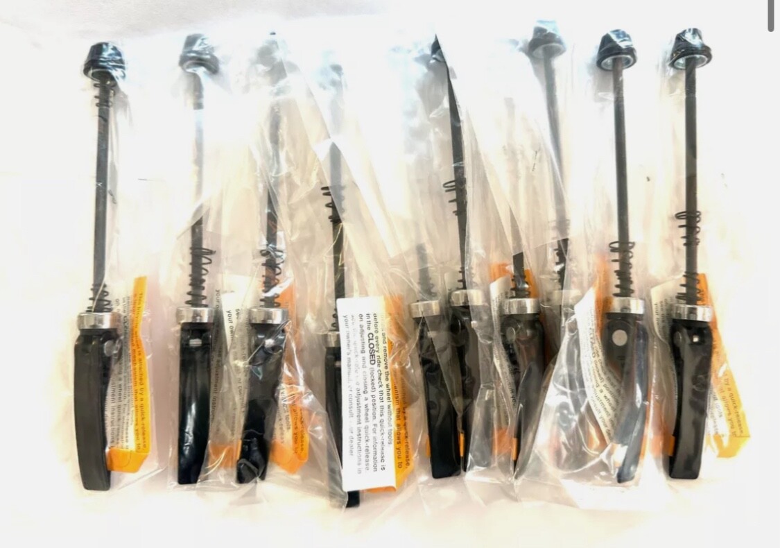 Raleigh oem x12 pc Alloy Bicycle Bike Front Wheel Quick Release QR 100mm Skewer