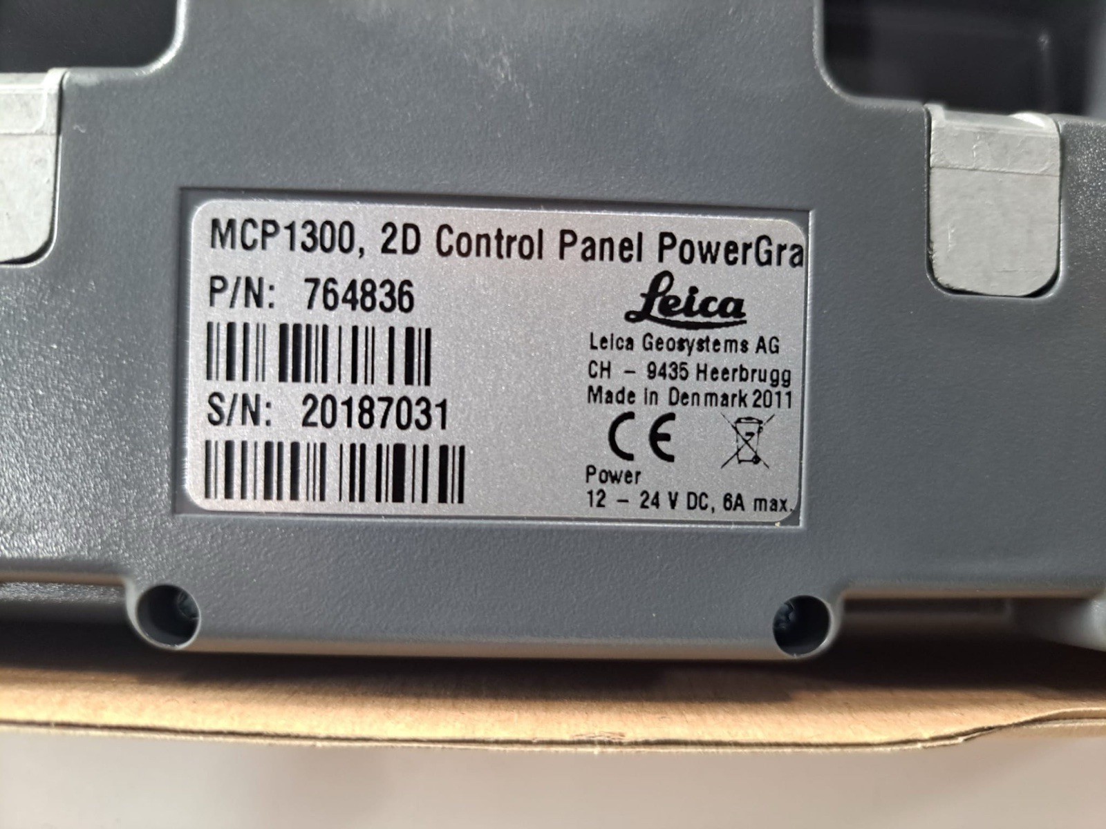 New OEM Leica MCP1300 2D Control Panel PowerGrade 764836 Denmark NextDayAir Avai
