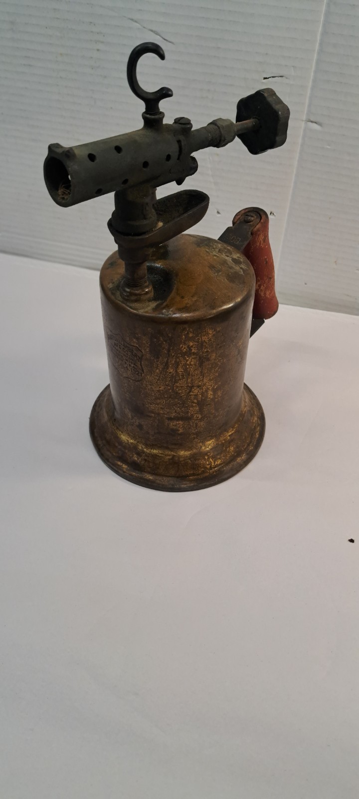 Vintage CLAYTON & LAMBERT Brass Blow Torch Made In The USA
