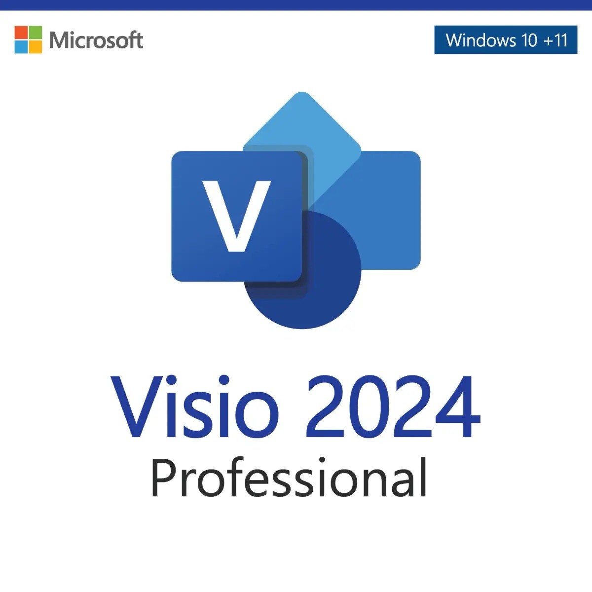 Microsoft Visio Professional 2024 for Windows Brand New Retail