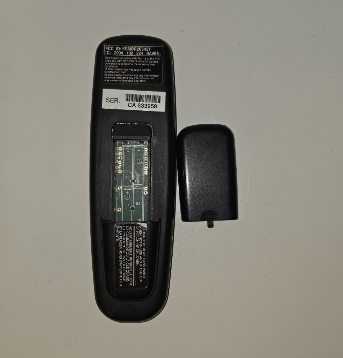 Sleep Comfort Adjustable Bed Remote Control for Head/Foot & Massage, Black