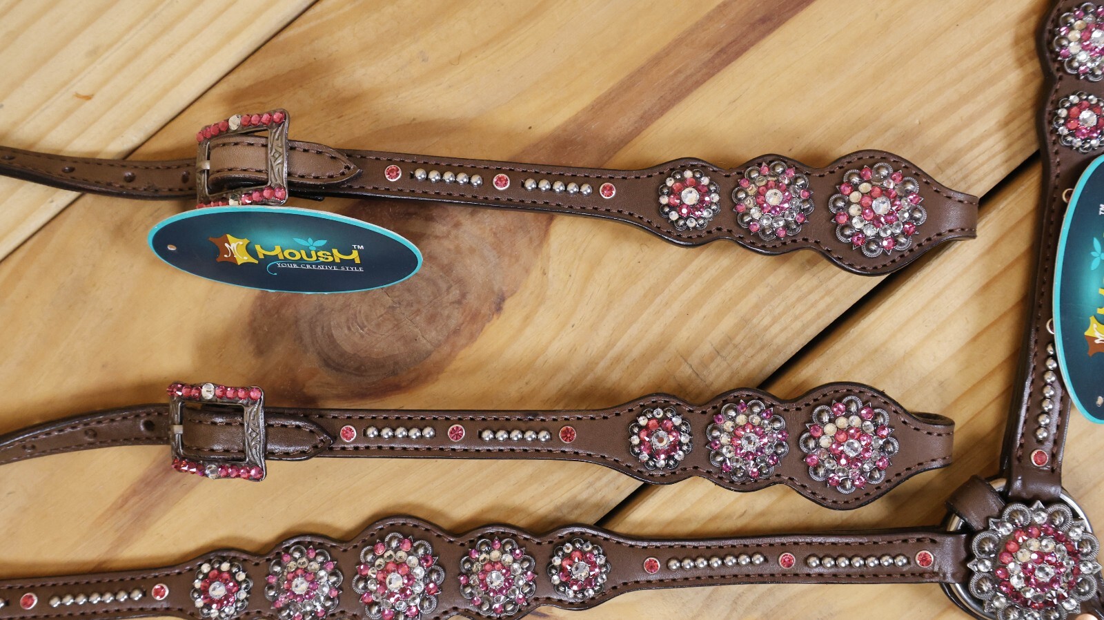 Headstall & Breast Collar Tack Set for Horse