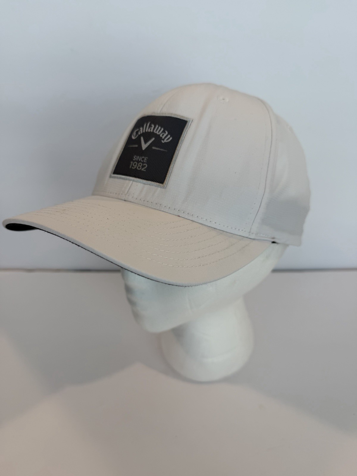 Callaway Baseball Hat Cap White  Flexfit SnapBack