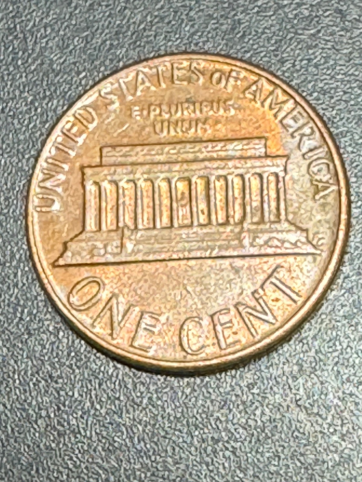 RARE, 1982 D Penny Lincoln Memorial, large date (Double Die)