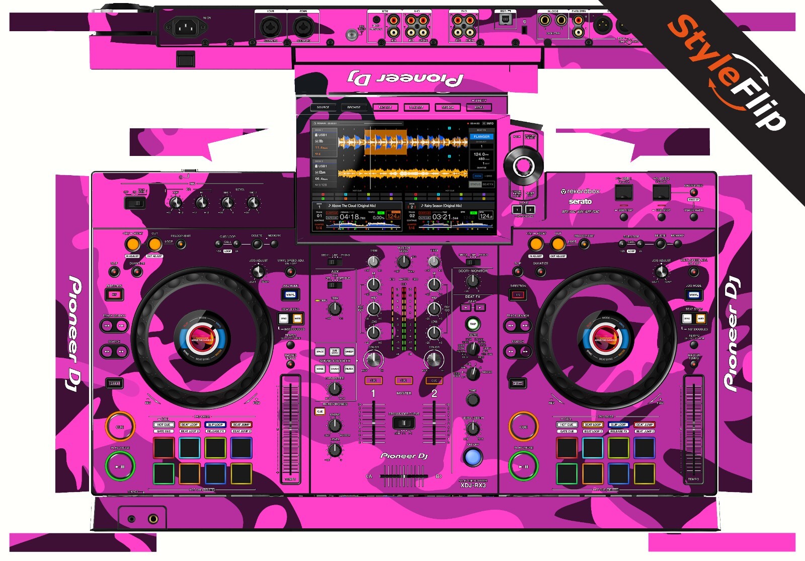 Pioneer XDJ-RX3 Skin | Pink Camo | Protective Decal | StyleFlip Skins