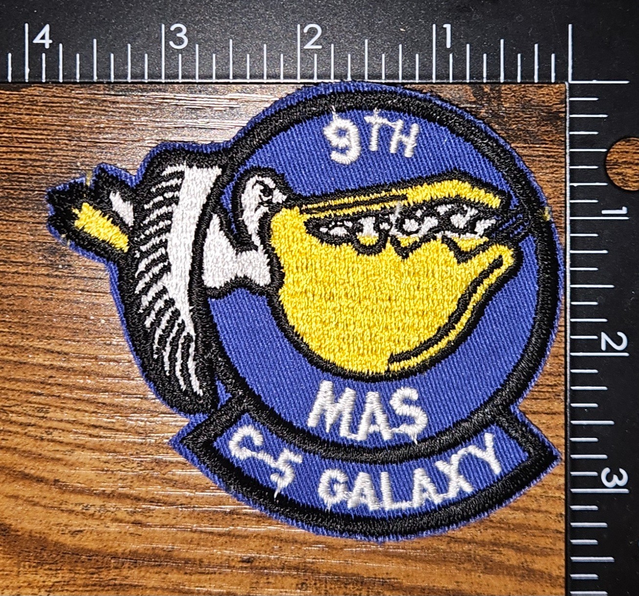 9th Military Airlift Squadron (MAS) C-5 Galaxy Dover Air Force Base Patch