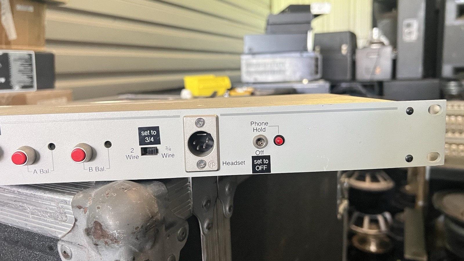 Clear-Com AC-10H Adapt-a-Com Active Hybrid Interface Unit (Rack-Mountable) Rare