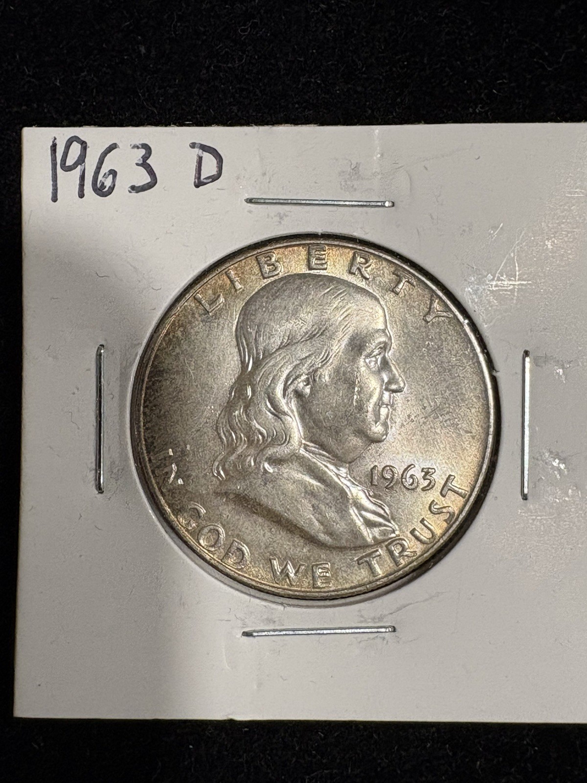 1963 D Franklin Half Dollar AU
