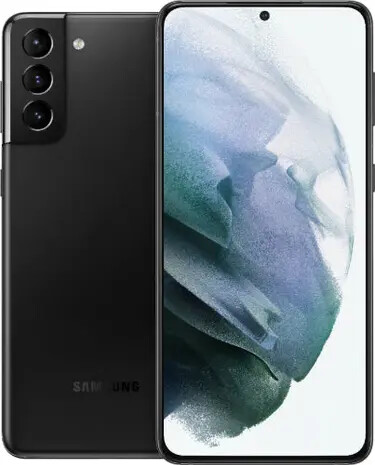 Samsung Galaxy S21+ 5G SM-G996U Unlocked 128GB Phantom Black B Medium Burn