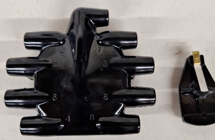 1942-1944 Ford V8 Flathead Crab Style Distributor Cap and Rotor