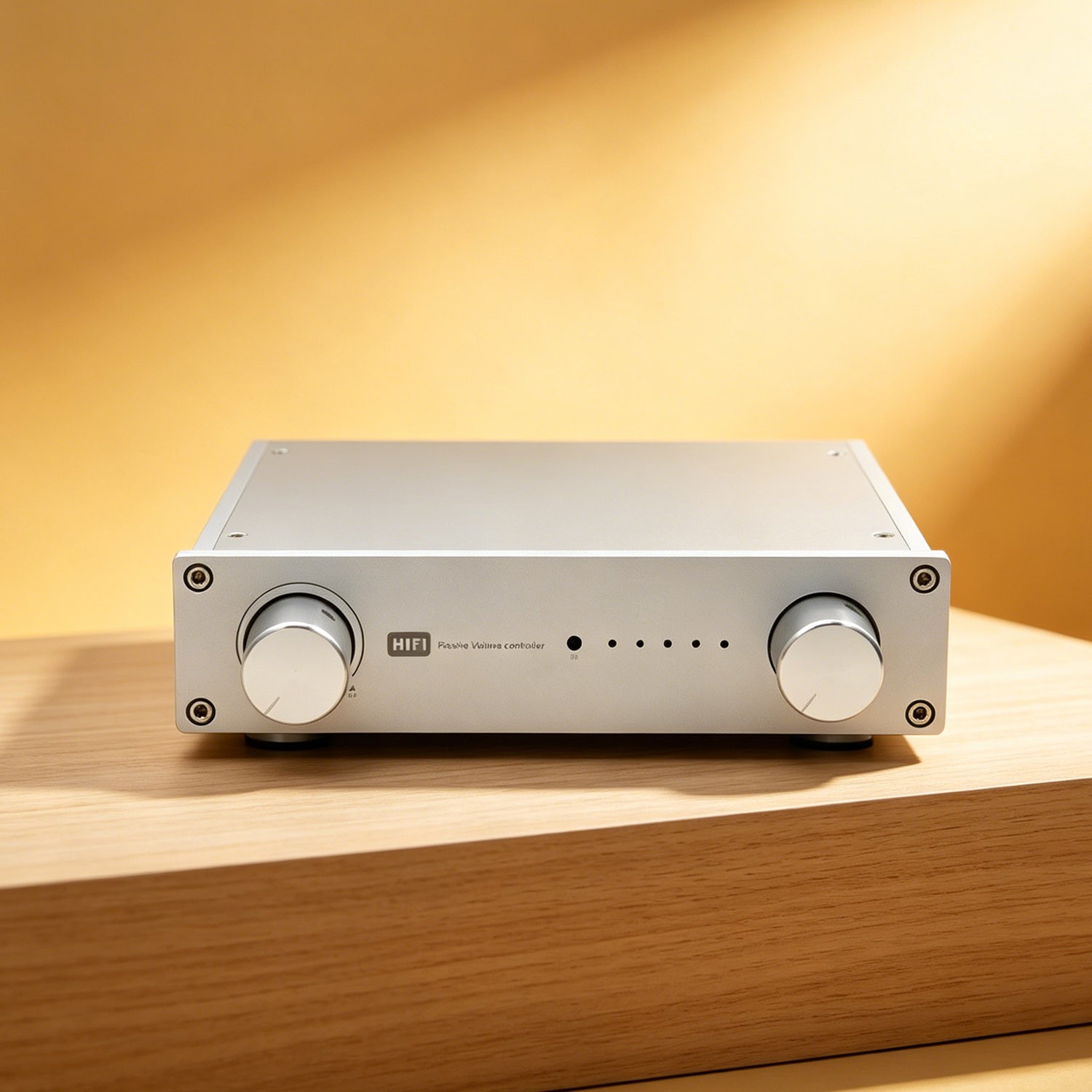 Remote Passive volume controller Passive preamplifier with 4 way input preamp
