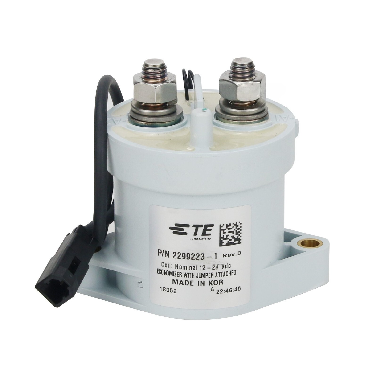 DC Contactor Automotive Relay 900V 500A Coil 12-24V for TE EVC500 2299223-1