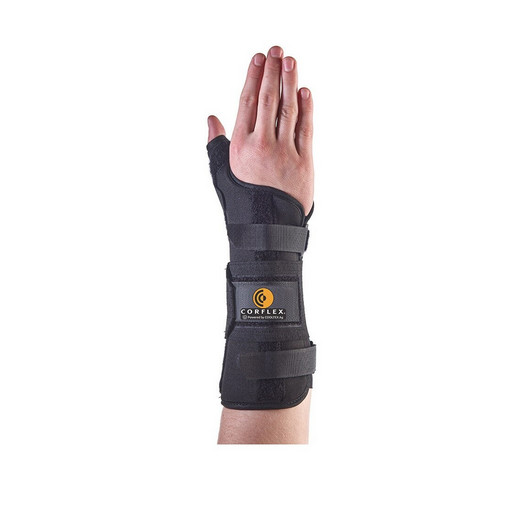 Corflex CoolTex 8" Thumb Spica W/Strap, Large, Right Hand 73-8603