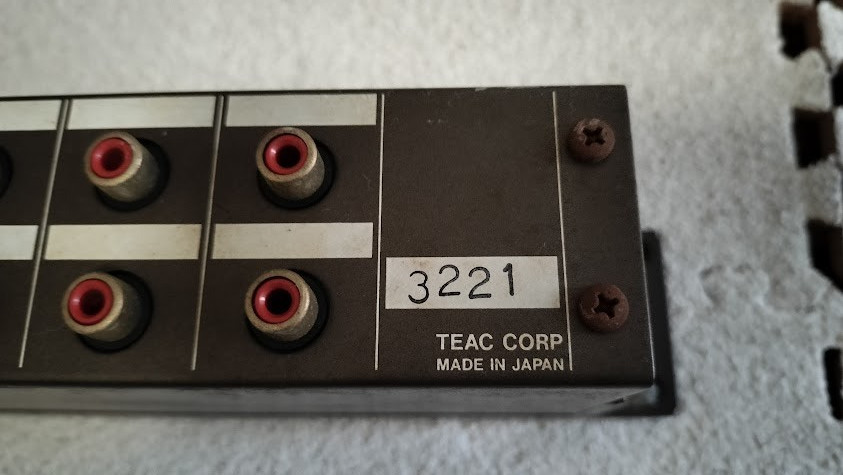 TASCAM PB-32H 32-points Patch Bay Rackmount Used from Japan