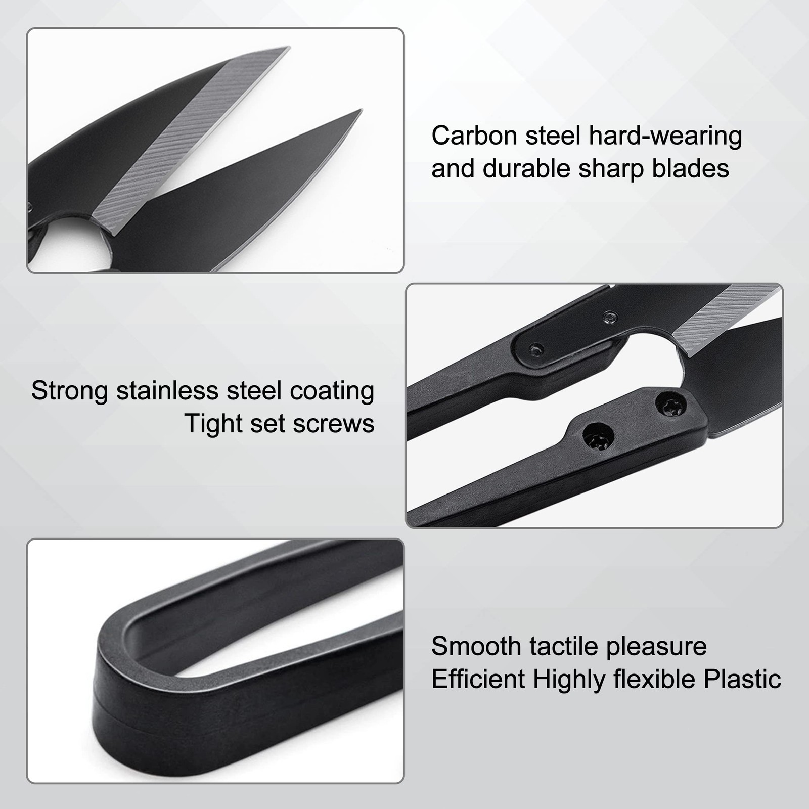 Bonsai Pruning Scissors 5 PCS, Small Pruner Shears, Bud M set - 5pcs, 5 Pcs