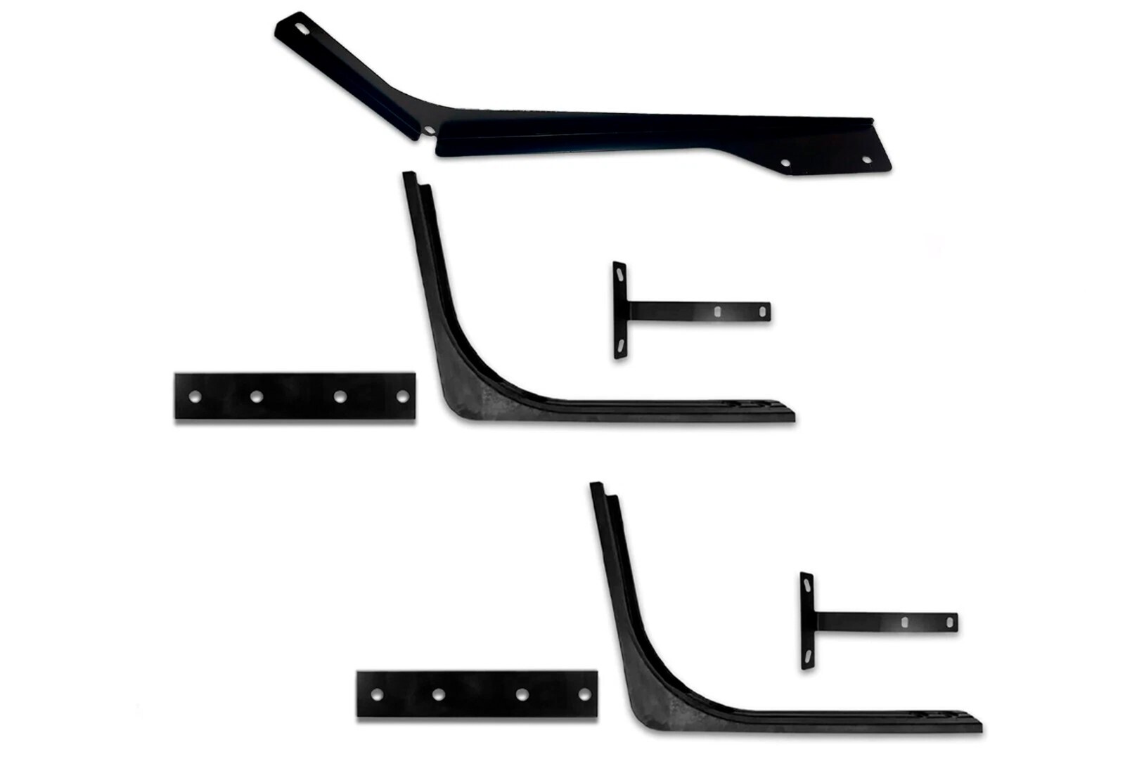 7 Pc Set Top & Bottom Cab Fairing Brackets Right Compatible with Volvo VNL 04-17
