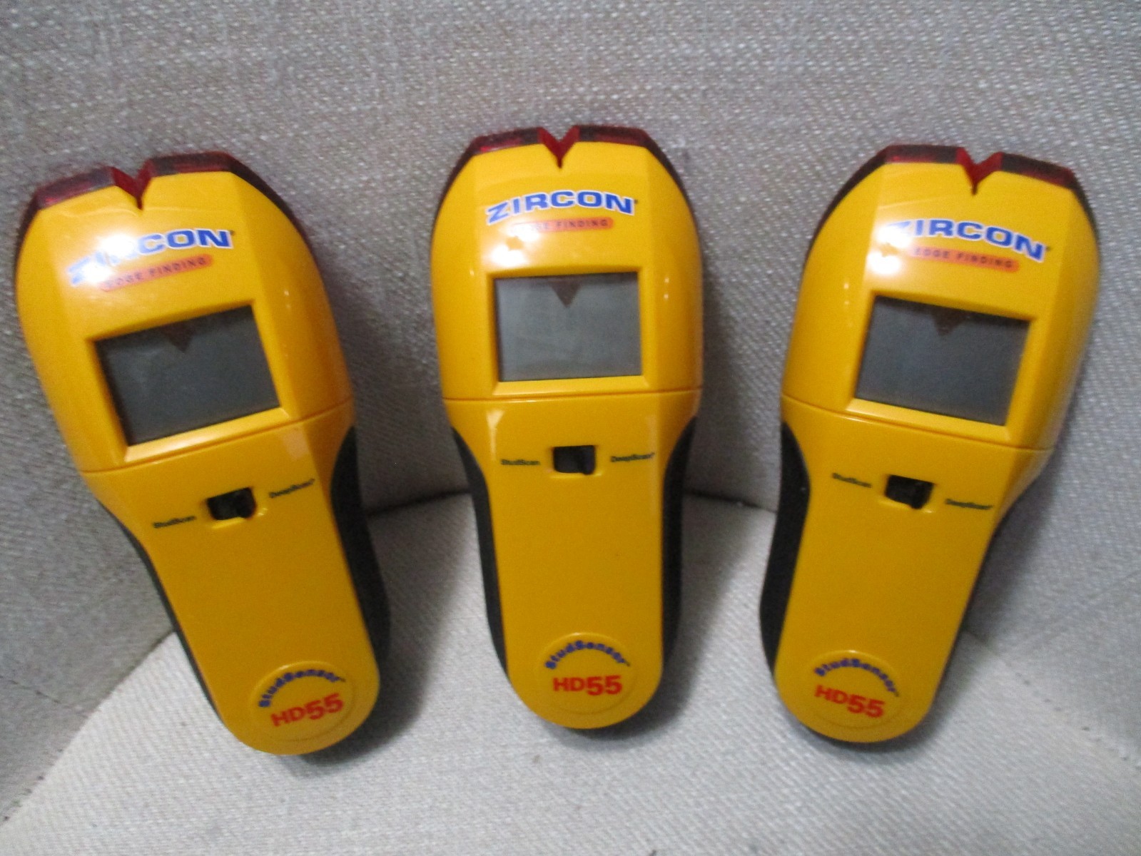 3 Zircon Stud Sensor Edge Finding HD55 Stud Scan & Deep Scan Preowned Tested