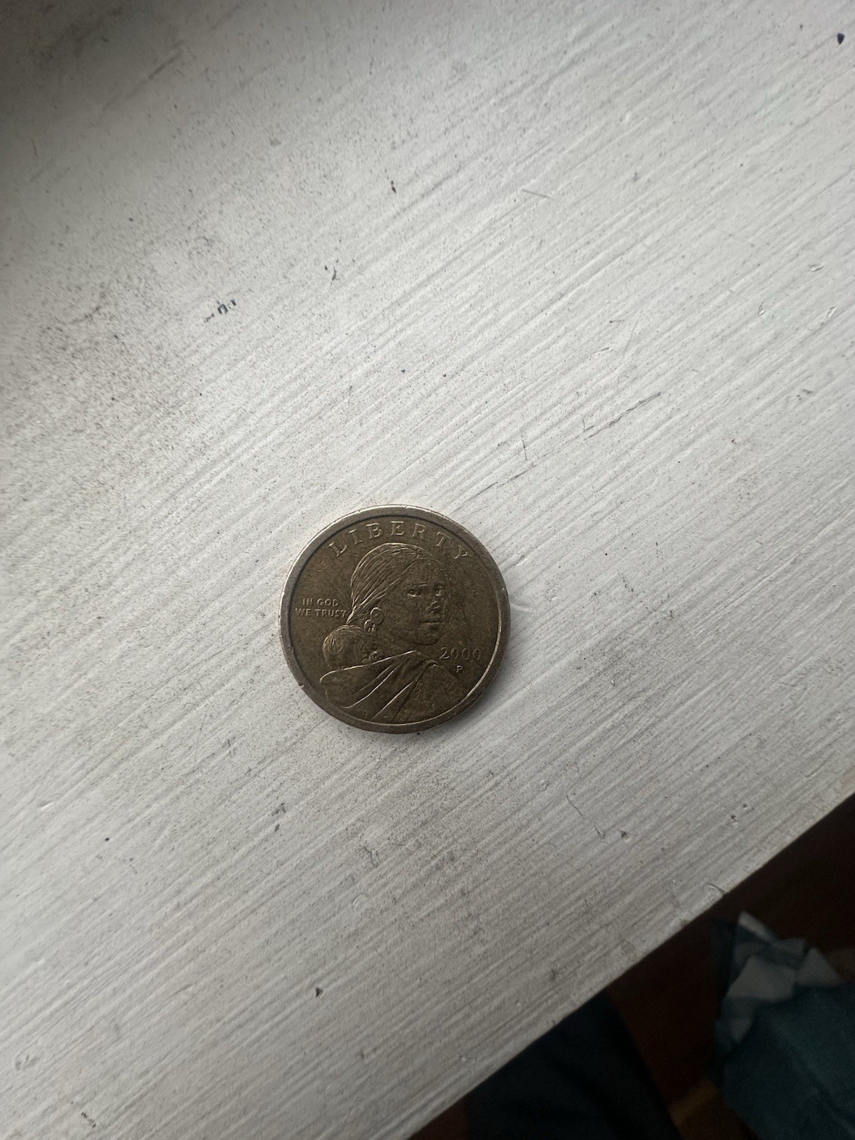 Sacagawea 2000 $1 Native American Dollar Coin Philadelphia Bronze