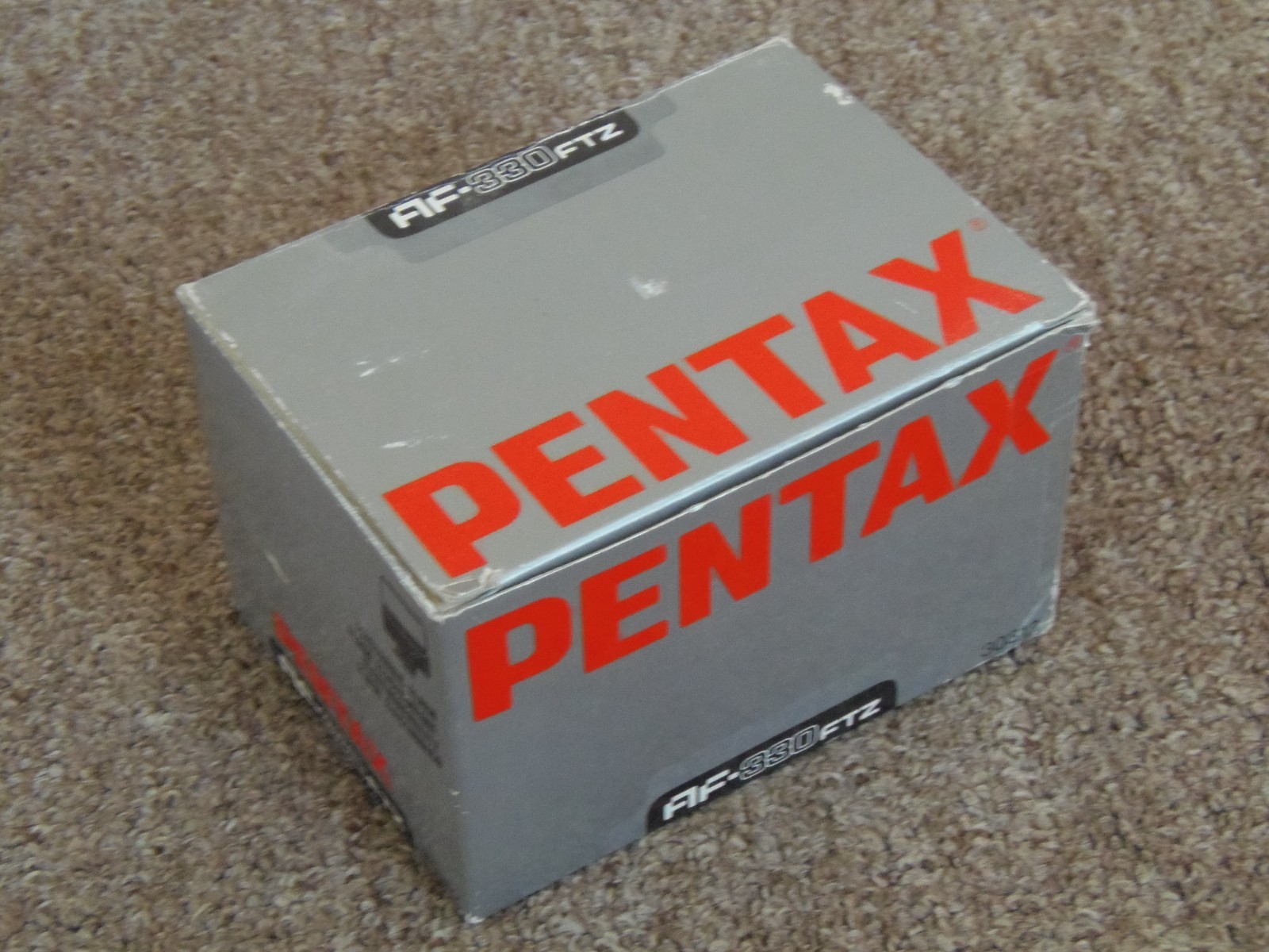 NEW In Box Pentax AF-330 FTZ Shoe Mount Electronic Flash for Pentax AF Cameras