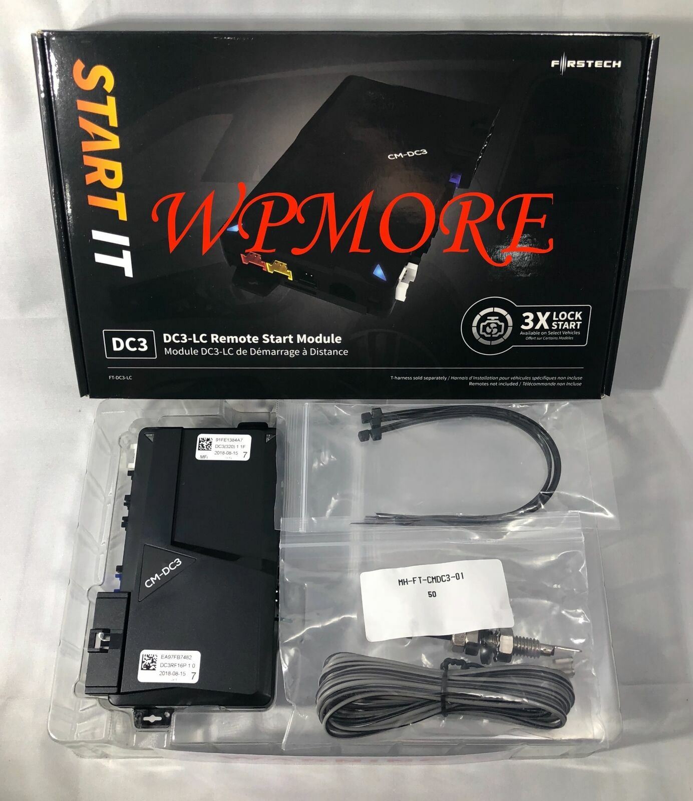 Firstech FT-DC3-LC Remote START IT Controller + iDatalink ADS-THR-GM13 T-Harness