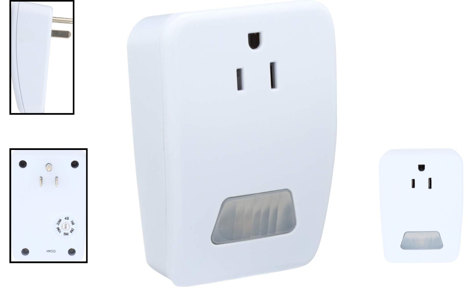 Versatile Plug-In Motion Sensor Light - Automatic Activation + Stylish Design
