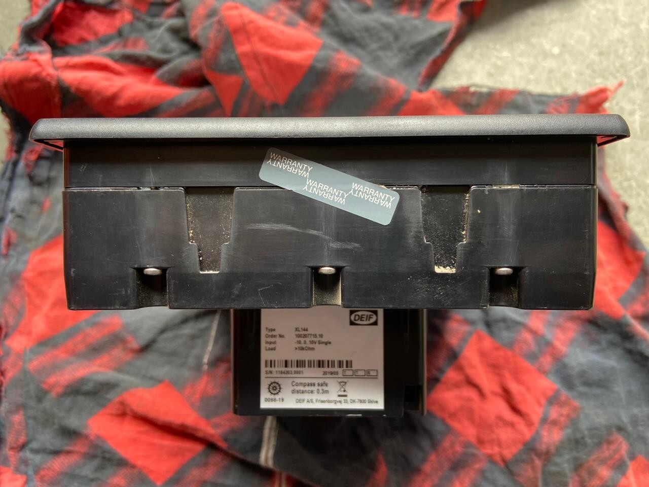 DEIF XL144 ANALOG RPM INDICATOR