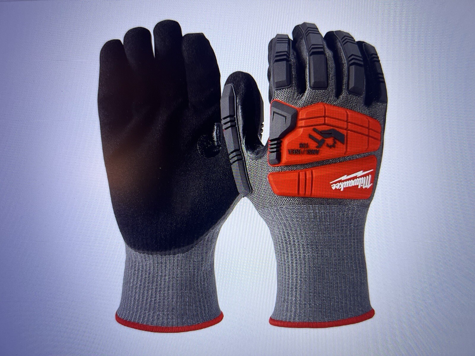 Milwaukee  48-22-8982 Impact Cut Level 5 Nitrile Gloves - Large