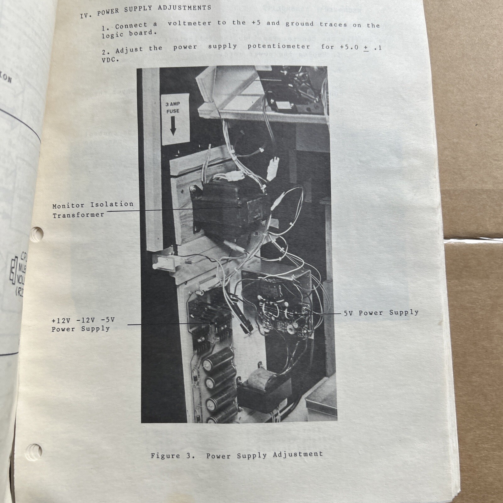 Original Factory Targ 1.1 Exidy arcade Video game Owners manual