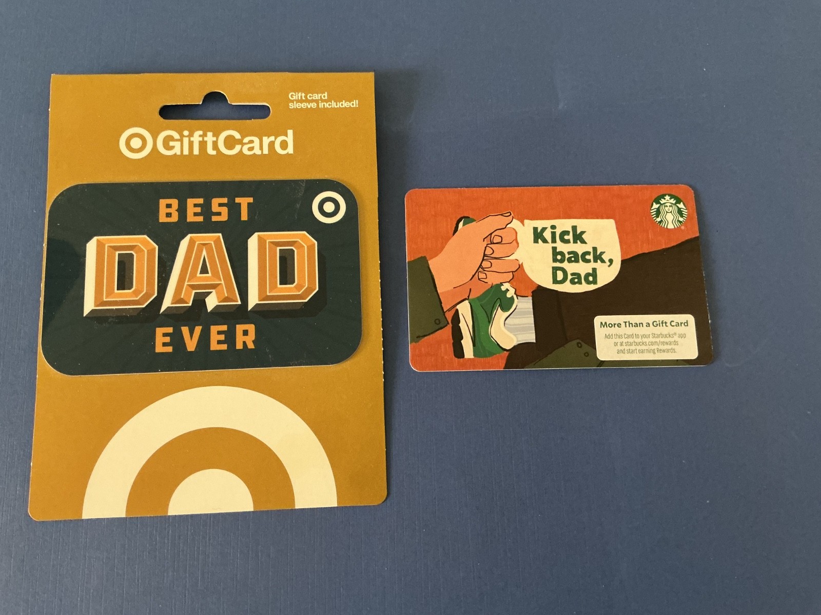 Starbucks 2026 Target  2 Happy Father’s Day Collectible Gift Cards